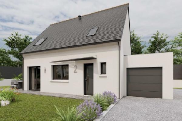 terrain+maison Plon&eacute;is